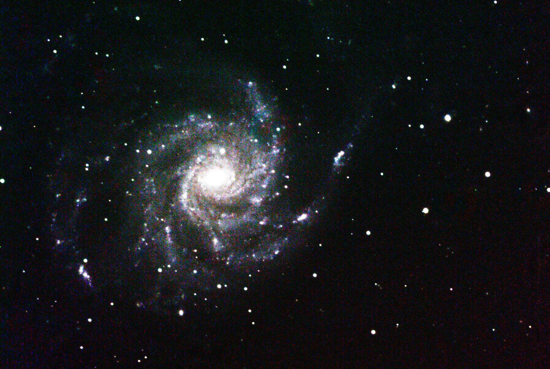 Die M101 Galaxie